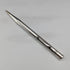 British Vintage Yard O' Red Rolled Silver Push-Pull Pencil